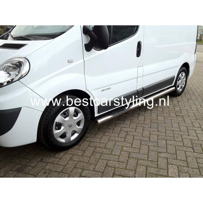 Nissan Nissan Primastar|Renault Sidebars 70 mm met steps