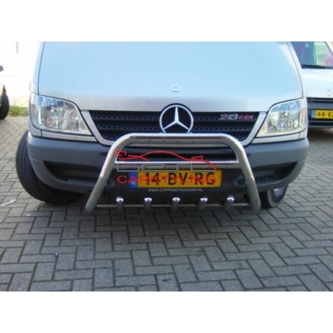 Mercedes-Benz Sprinter oud W901-W905 1995-2006 Pushbar met carterbeschermer
