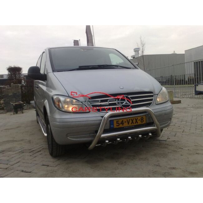 Mercedes-Benz Vito W639 (na 2003) Pushbar met carterbeschermer