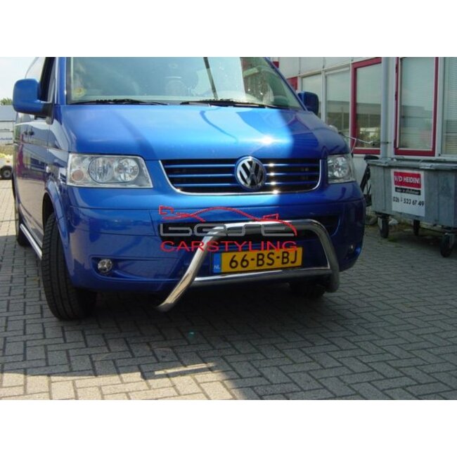 VW T5 Pushbar zonder Carterbeschermer
