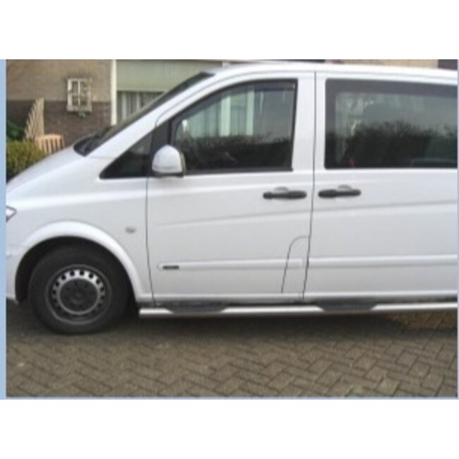 Mercedes-Benz Zijwindscherm Mercedes Vito / Viano - W639 - 2 drs vanaf 07-2003 - 2014 (set a 2 stuks tbv voorportieren L+R)