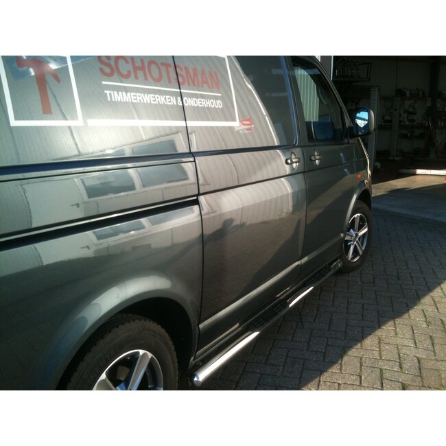 VW Sidebars 70 mm met steps