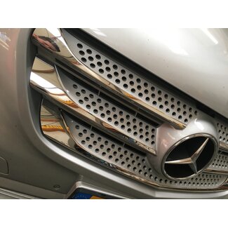 Mercedes-Benz Chrome grille lijsten voorgrill MB Vito W447 va Bj.2014 RVS 5 delig