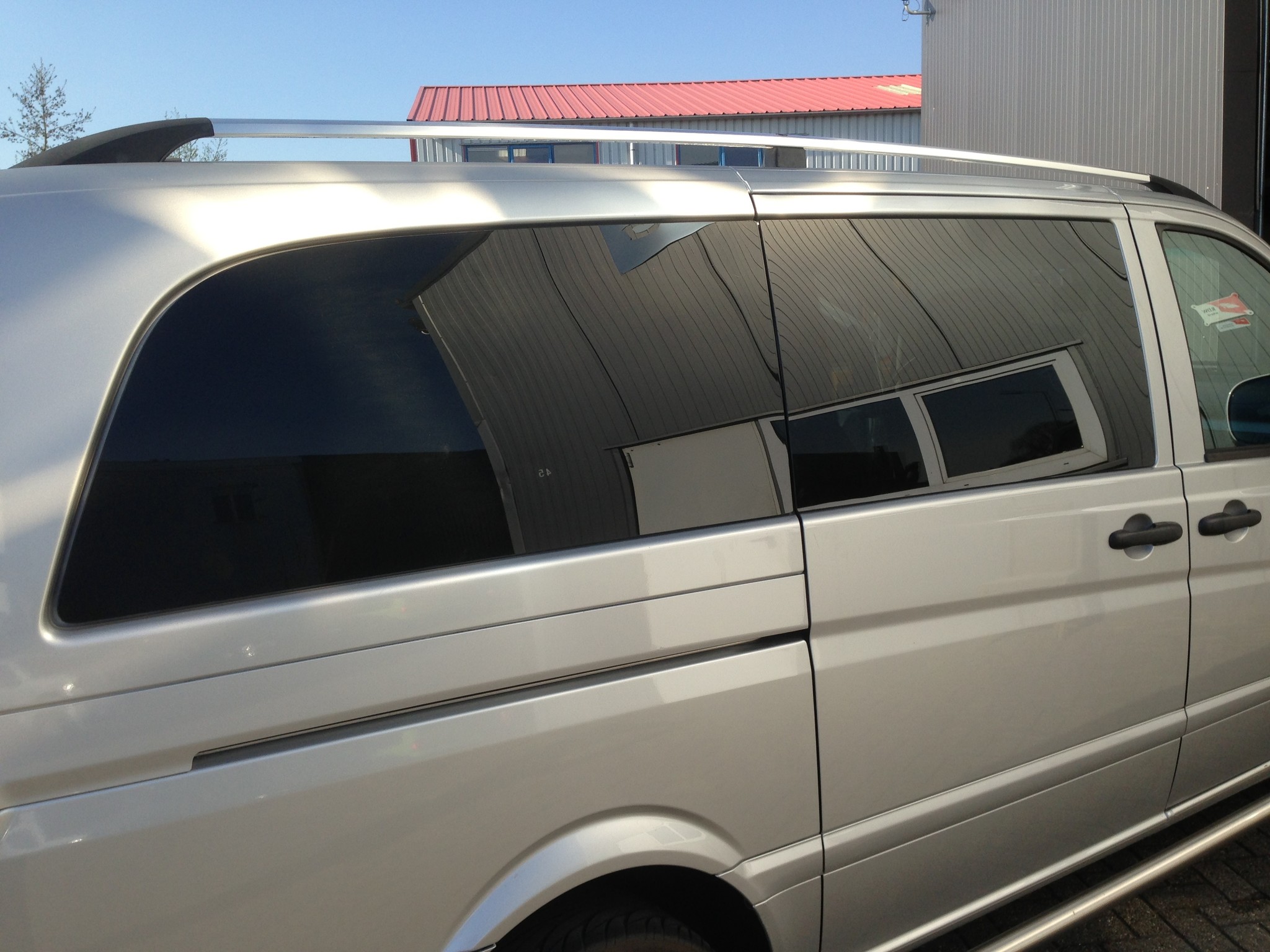 Barras De Techo Para Mercedes Vito W639 Y W447 - Aluminio Gris, Para Modelos 2003-2025 L3 Largo