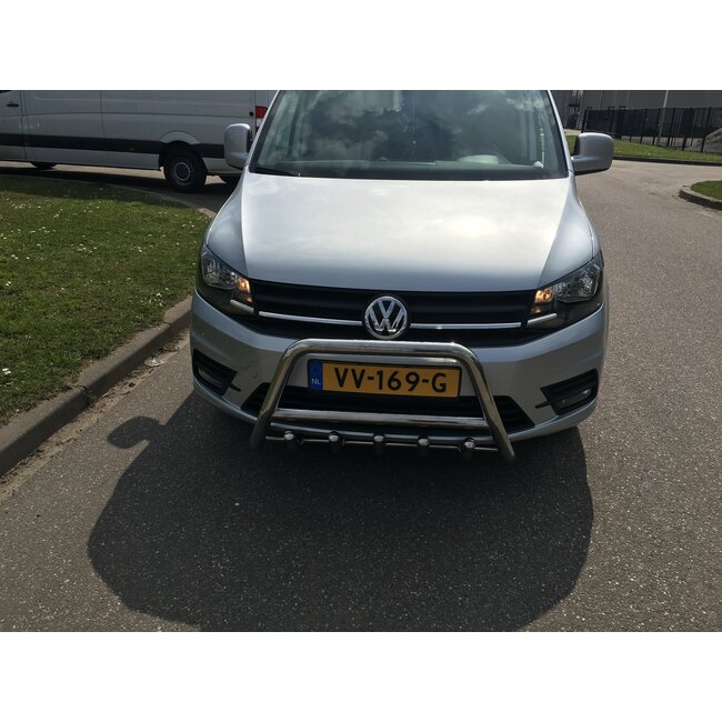 VW Caddy Pushbar met carterbeschermer