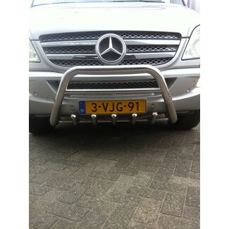 Mercedes-Benz VW Crafter MB Sprinter W906 va 2006 Pushbar met carterbescherming