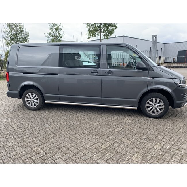 VW T5 Sidebars zonder plaat rechte buis(set van 2 stuks)