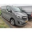 Renault Renault Trafic|Opel Sidebars rechte buis zonder plaat (set van 2 stuks)