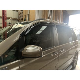 Mercedes-Benz Zijwindscherm Mercedes Vito / Viano - W639 - 2 drs vanaf 07-2003 - 2014 (set a 2 stuks tbv voorportieren L+R)