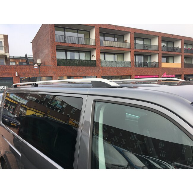 VW T5 Dakrails Gebogen Aluminium Matchroom