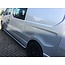 Opel Opel Vivaro|Nissan Sidebars buis 60 mm met RVS trede (set van 2 stuks)