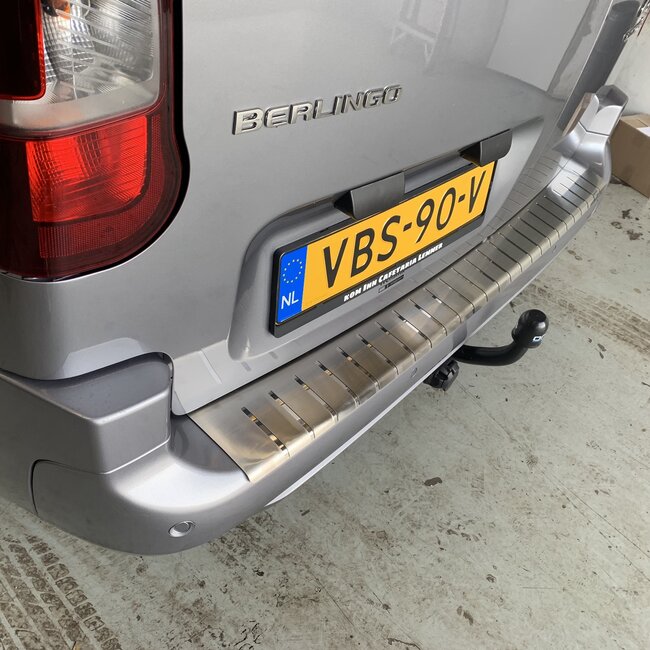RVS Bumperplaat: Duurzame Bescherming & Stijl voor uw Berlingo, Partner Rifter, Proace City en Combo
