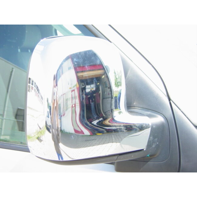 VW T5 Spiegelkappen ABS chroom (set van 2 stuks)
