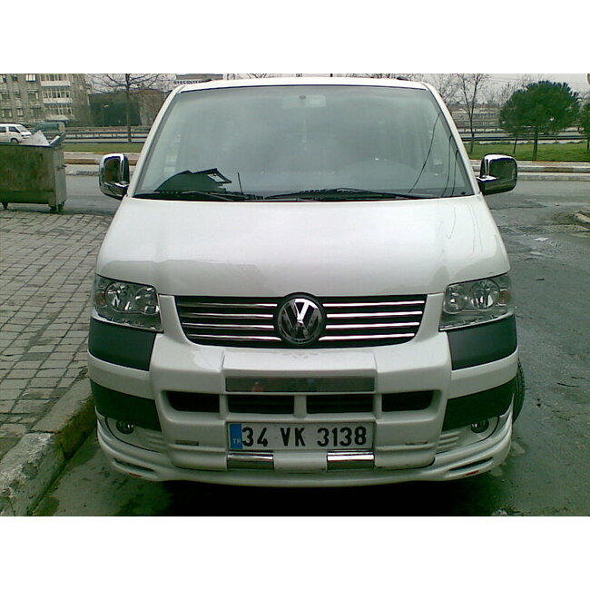 VW T5 Spiegelkappen ABS chroom (set van 2 stuks)