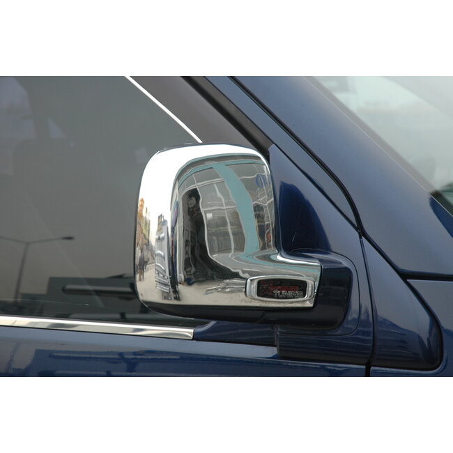 VW T5 Spiegelkappen ABS chroom (set van 2 stuks)