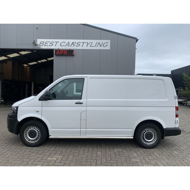VW T5 Sidebars zonder plaat rechte buis(set van 2 stuks)