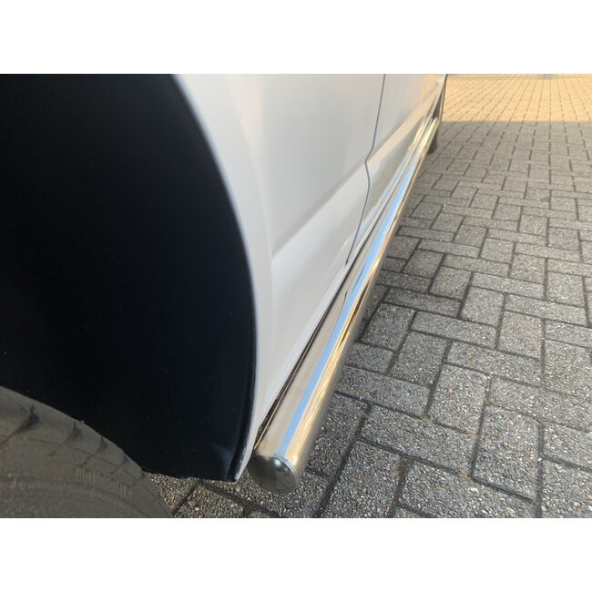 VW T5 Sidebars zonder plaat rechte buis(set van 2 stuks)