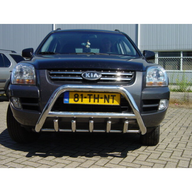 Kia Sportage 2004-2010 Pushbar met carterbeschermer