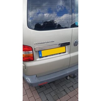 VW VW T5 Chrome Kofferbakstrip RVS Achterklep Achterdeur