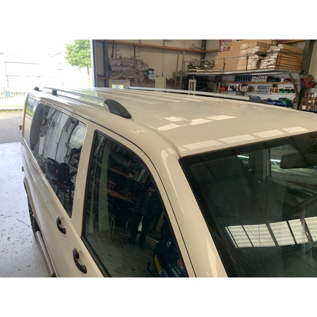 VW T5 Dakrails Aluminium