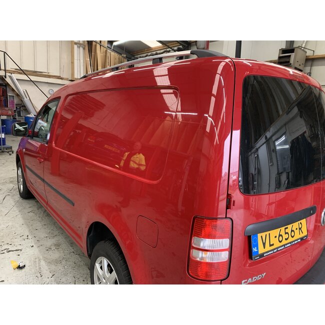 VW Caddy Maxi Dakrails Aluminium Chroom