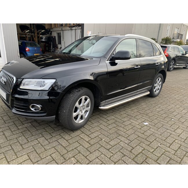 Audi Q5 Sidebars met rvs trede