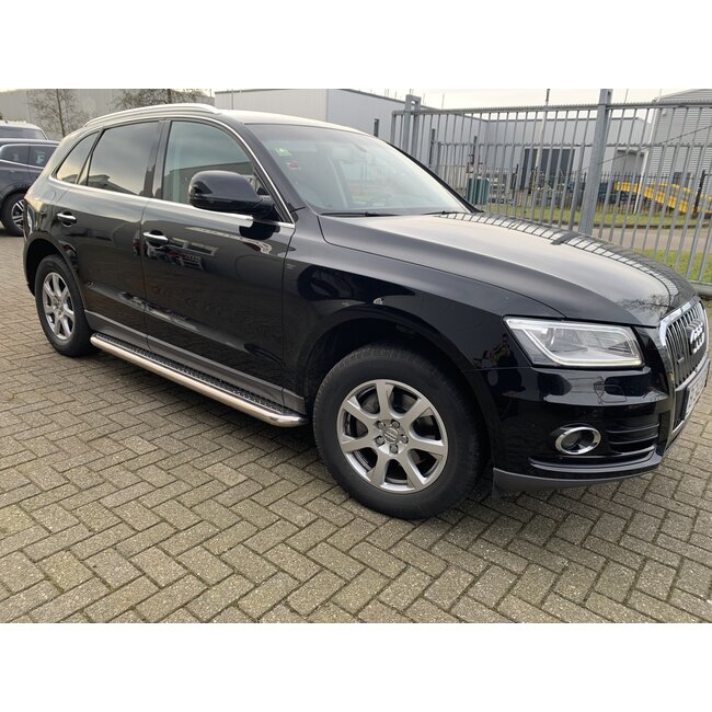 Audi Q5 Sidebars met rvs trede