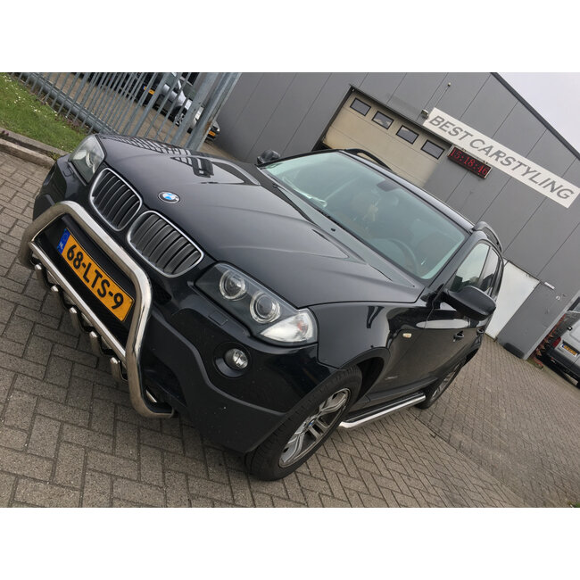 BMW X3 Sidebars met rvs trede