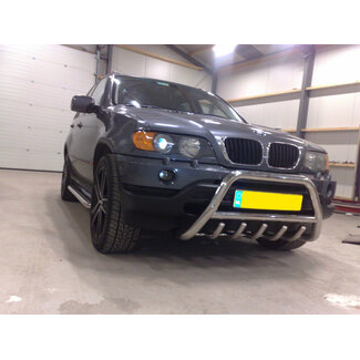 BMW X5 E53 Pushbar met carterbescherming Bullbar