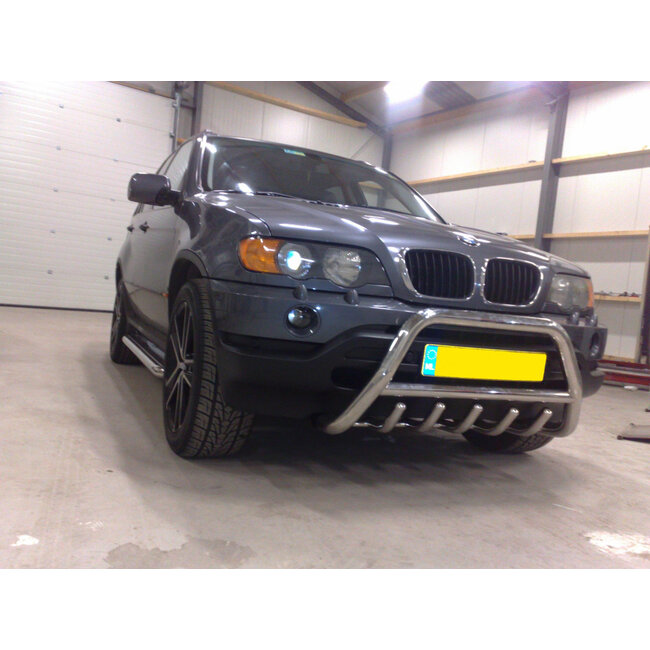 BMW X5 E53 Pushbar met carterbescherming Bullbar