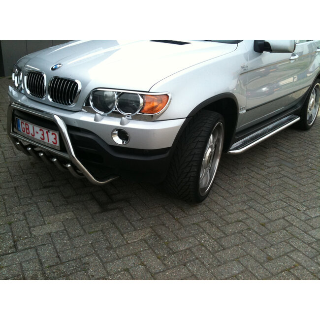 BMW X5 E53 Pushbar met carterbescherming Bullbar