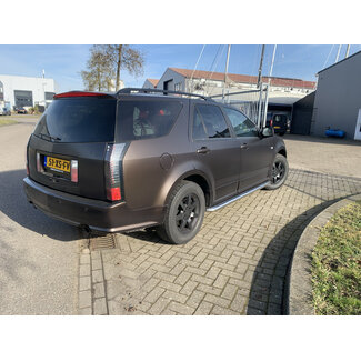 Cadillac SRX Sidebars met rvs trede