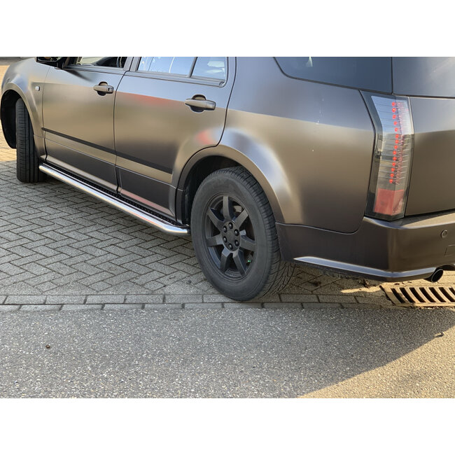 Cadillac SRX Sidebars met rvs trede