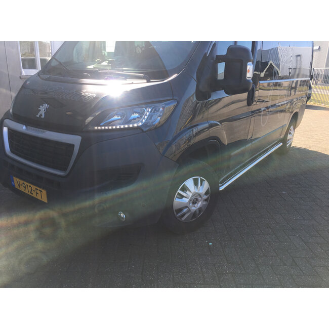 Citroen Jumper III Sidebars met platen