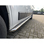 Citroen Jumper Sidebars met rvs platen L1