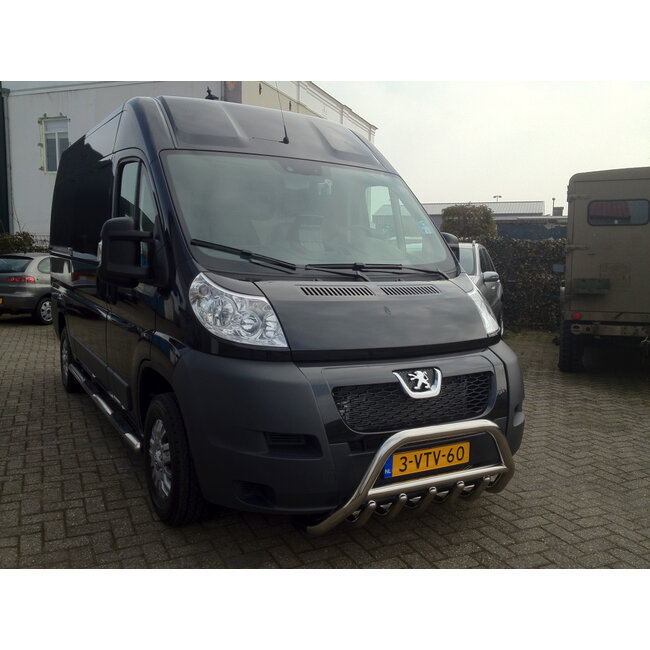 Citroen Jumper Sidebars rechte buis 70 mm met opstapjes L1