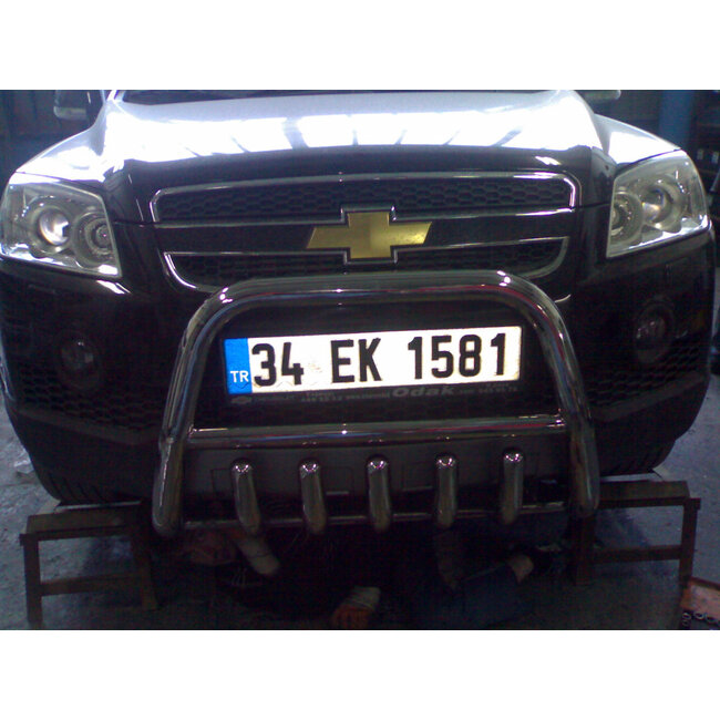 Chevrolet Captiva Pushbar met carterbescherming