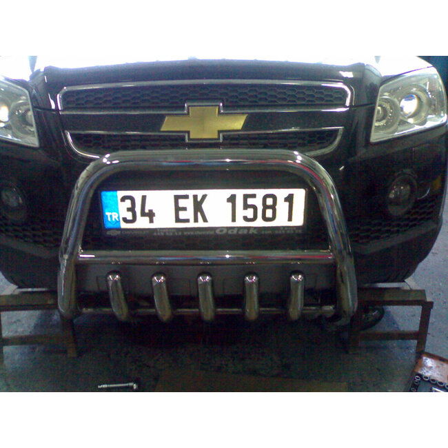 Chevrolet Captiva Pushbar met carterbescherming