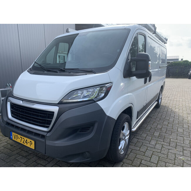 Citroen Jumper Sidebars met rvs platen L3/L4