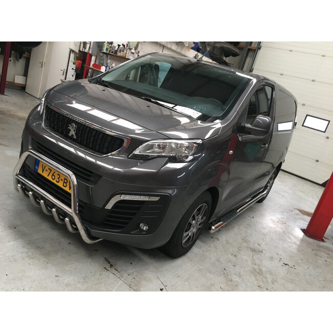 Citroen Jumpy Pushbar met carterbescherming