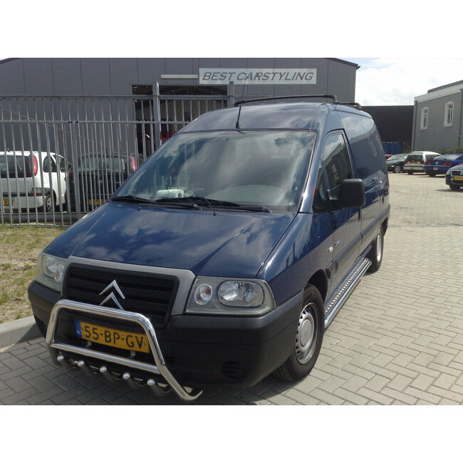 Citroen Jumpy Pushbar met carterbescherming