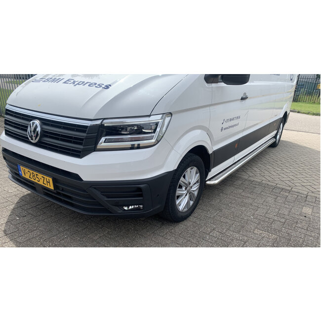 Crafter va 2017 Sidebars met rvs traanplaat L1