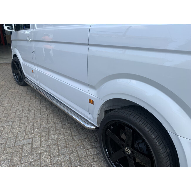 Crafter va 2017 Sidebars met rvs traanplaat L3/L4