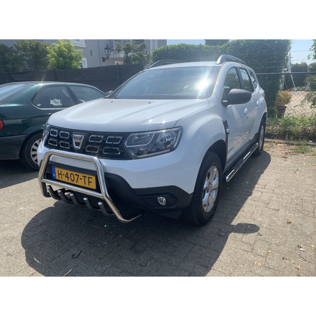 Dacia Duster Sidebars met steps 70mm