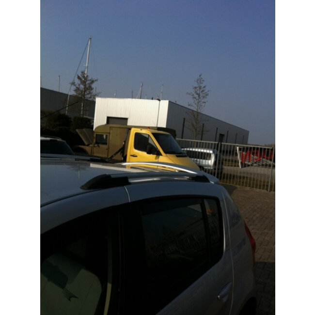 Dacia Sandero Dakrails mat aluminium