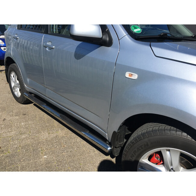 Daihatsu Terios Sidebars 70mm met opstapjes