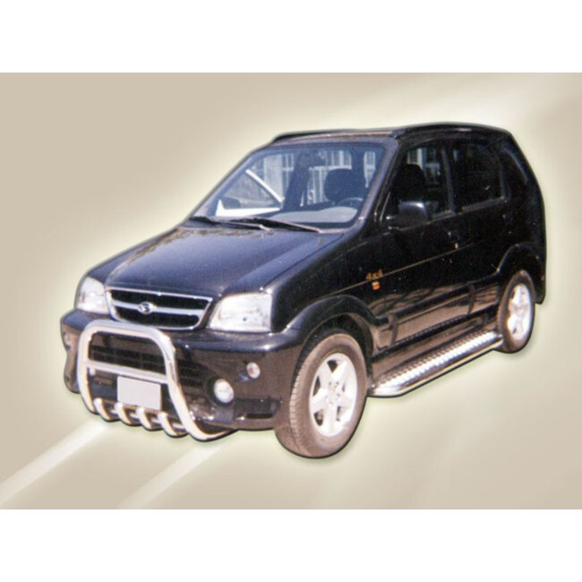 Daihatsu Terios Sidebars met rvs trede
