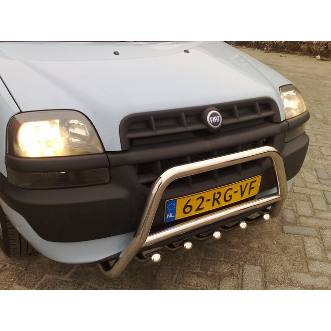 Fiat Doblo Nieuw Pushbar met carterbescherming