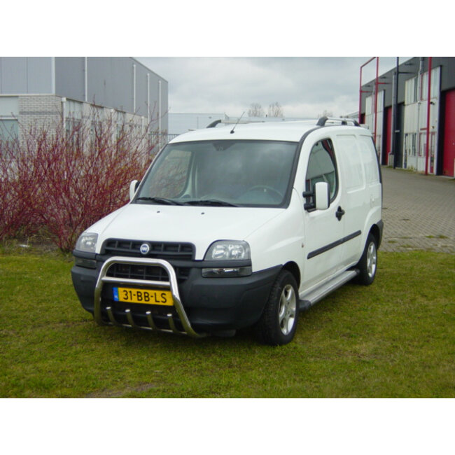 Fiat Doblo Oud Fiat Doblo Nieuw Dakrails aluminium chroom L1