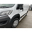 Fiat Ducato Sidebars met rvs platen L3/L4